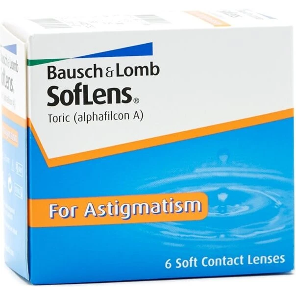SofLens Toric (Bausch + Lomb) - 6 månedslinser til astigmatisme