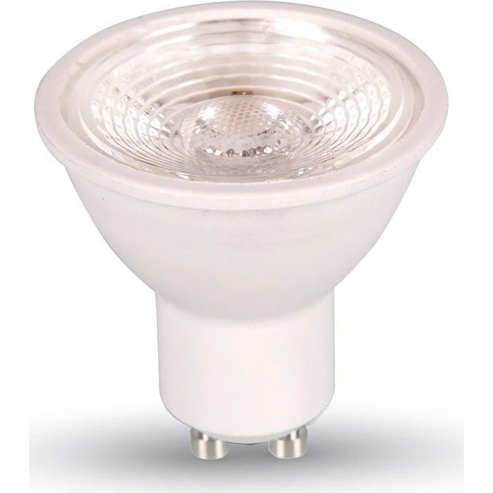 7W GU10 LED Spotlight, 6000K, 38°, dæmpbar, hvid