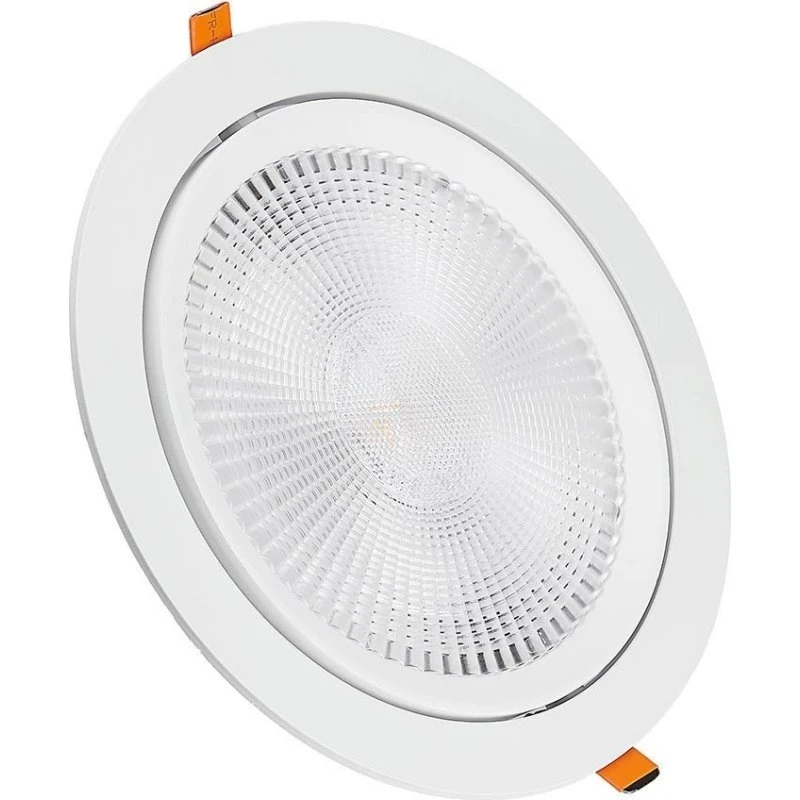 30W LED Downlight Spotlight - 3000K Varm Hvid - Ø22,5cm