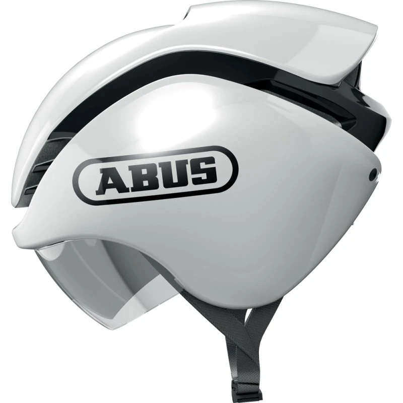 ABUS Gamechanger TRI Cykelhjelm - Hvid