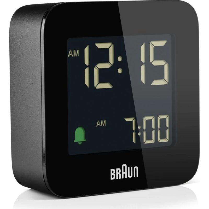 Braun Radiostyret Vækkeur BC08 - Sort