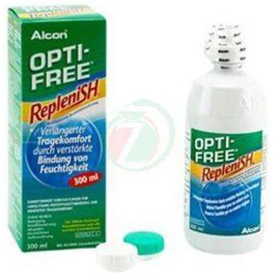 Opti-Free Replenish multifunktionel linsevæske 300 ml
