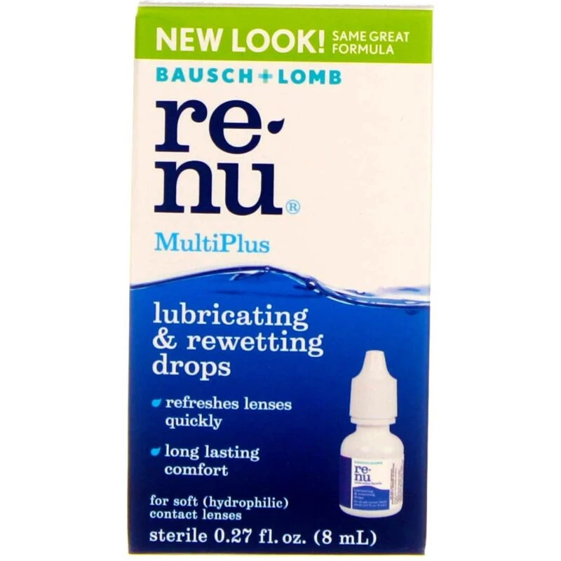 Renu MultiPlus Lubricating & Rewetting Drops 0,27 fl oz