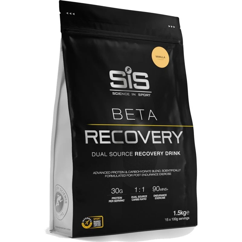 SiS Beta Fuel Recovery Vanilje Pulver 500g