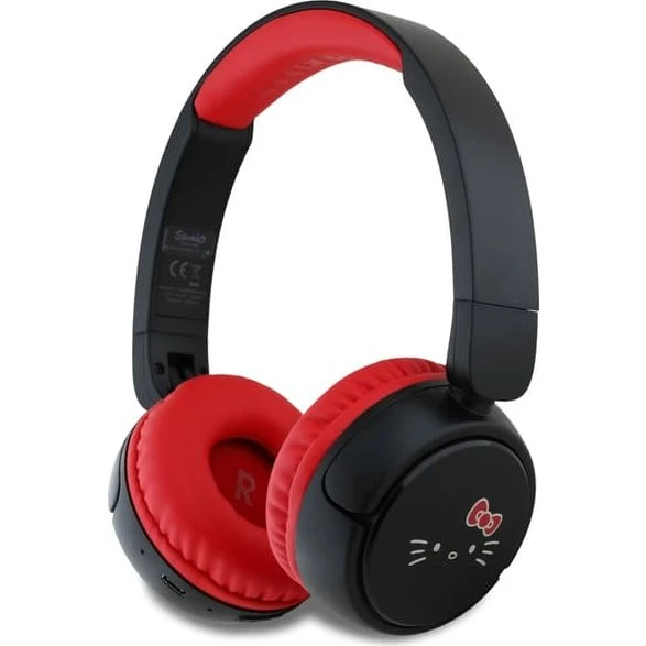 Hello Kitty Røde Bluetooth On-Ear Hovedtelefoner