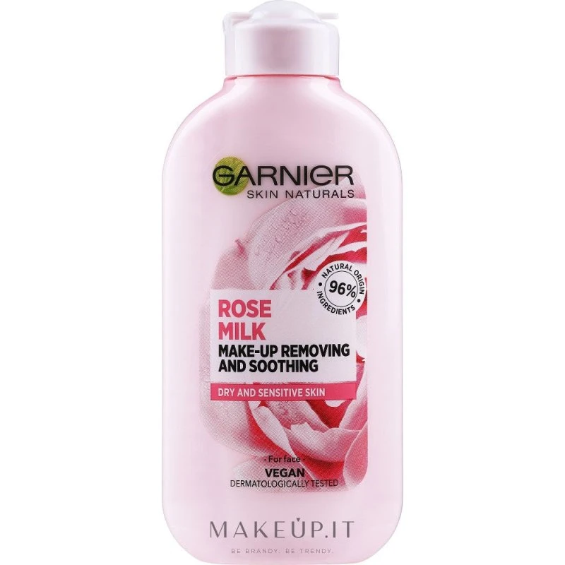 Garnier Skin Naturals Rose Milk Rensemælk 200 ml