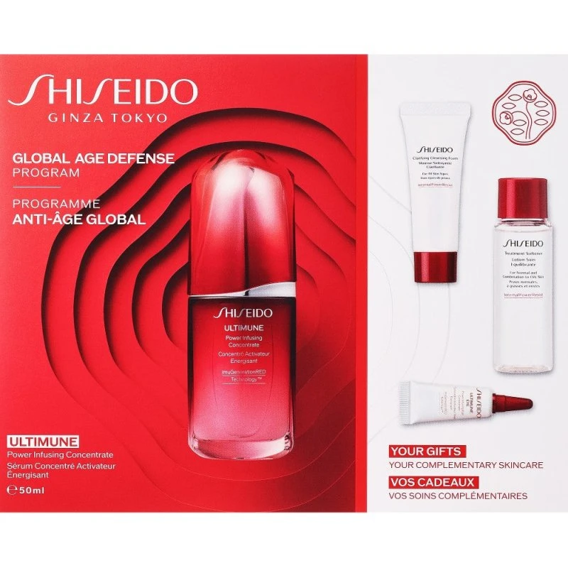 Shiseido Ultimune & Ginza Tokyo Age Defense Program - 4 dele