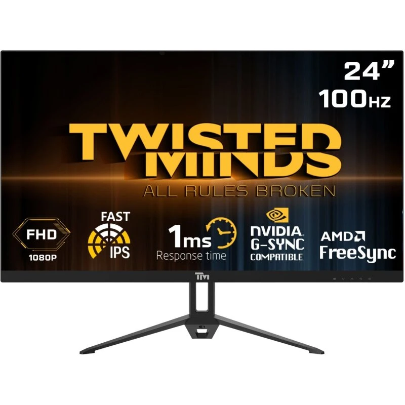 Twisted Minds 24" FHD IPS 100Hz 1ms Gaming Monitor