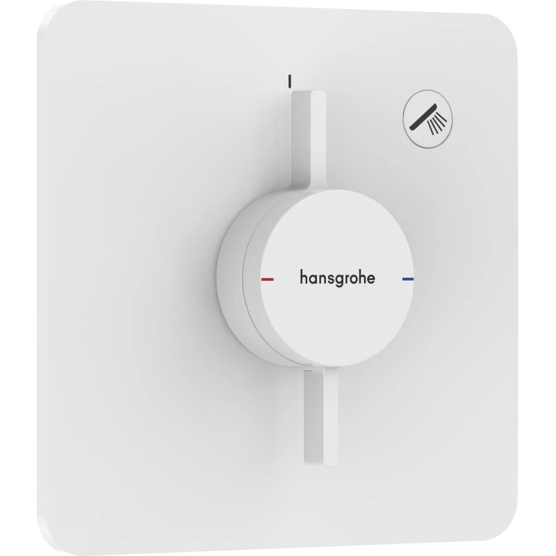 Hansgrohe DuoTurn Q brusearmatur til indbygning, hvid