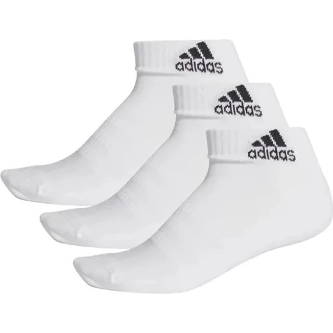 Adidas Cush Ankel Strømper 3-pak - Hvid