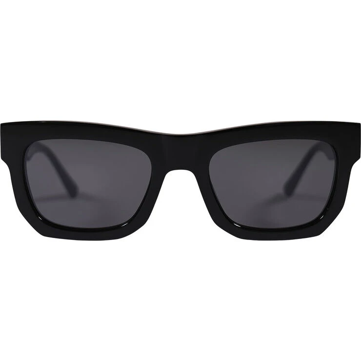 DON Wayfarer solbriller – Black/Grey, UV400