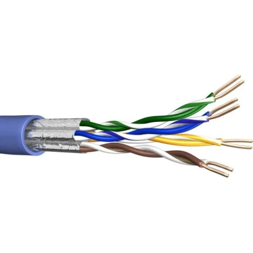 Prysmian Cat 6A U/FTP Netværkskabel, Halogenfri, Blå, 305m