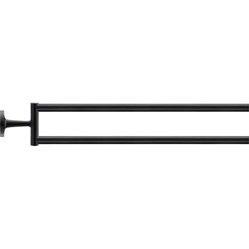 Duravit Starck T håndklædestang, 46,5 cm, mat sort