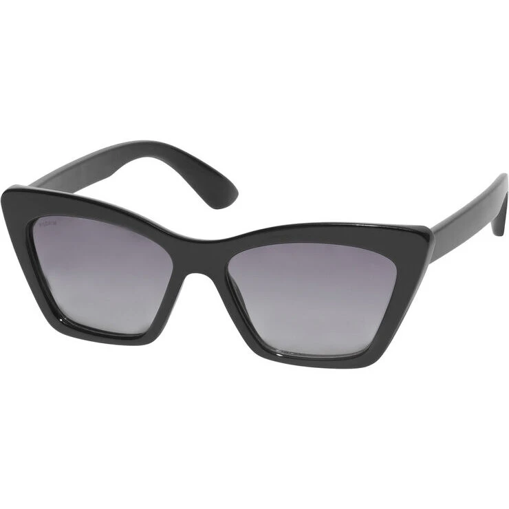 Pilgrim Dakota cat-eye solbriller, sort