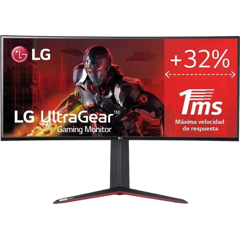 LG 34GN850P-B 34" (3440×1440) WQHD 21:9 LED – Sort