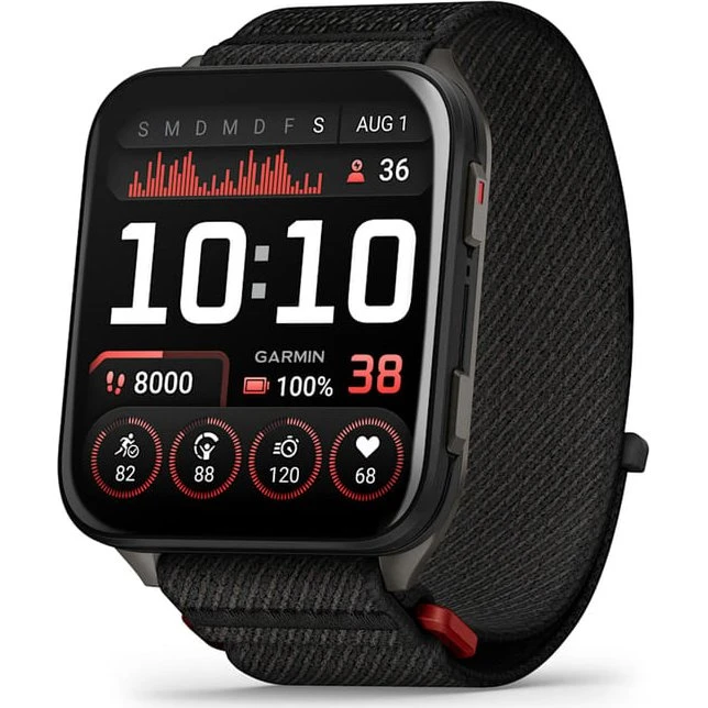 Garmin Venu X1 Smartwatch - 2" AMOLED, Sort