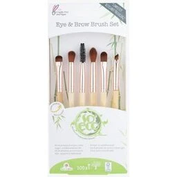 So Eco Eye & Brow Brush Set – 6 øjen- & brynpensler