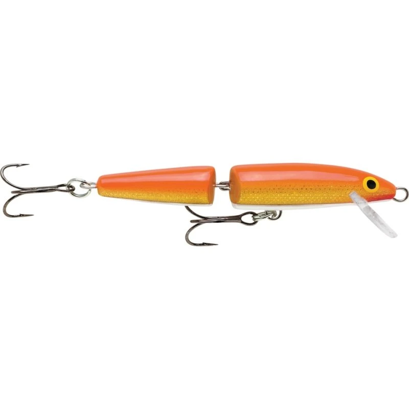 Rapala Jointed Floating 13cm - Guld Fluorescerende Rød