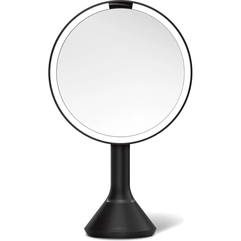 Simplehuman Sensor Kosmetikspejl X5 20 cm - Touch, sort