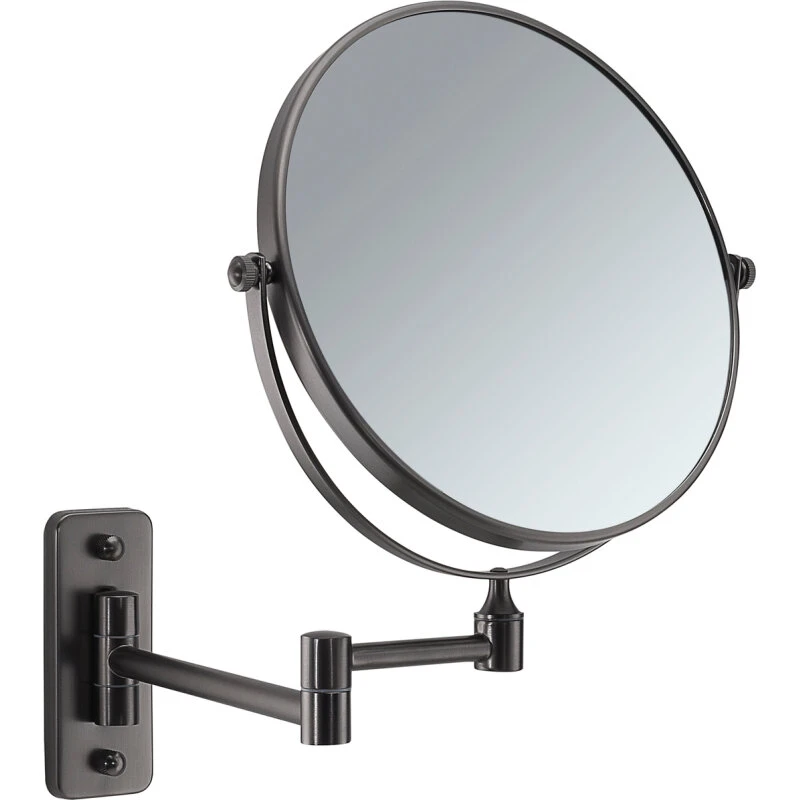 GEDY Gaia kosmetikspejl x3 – Gunmetal (18 cm)