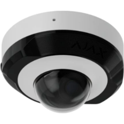 Ajax DomeCam Mini 5 MP overvågningskamera med sensor, hvid