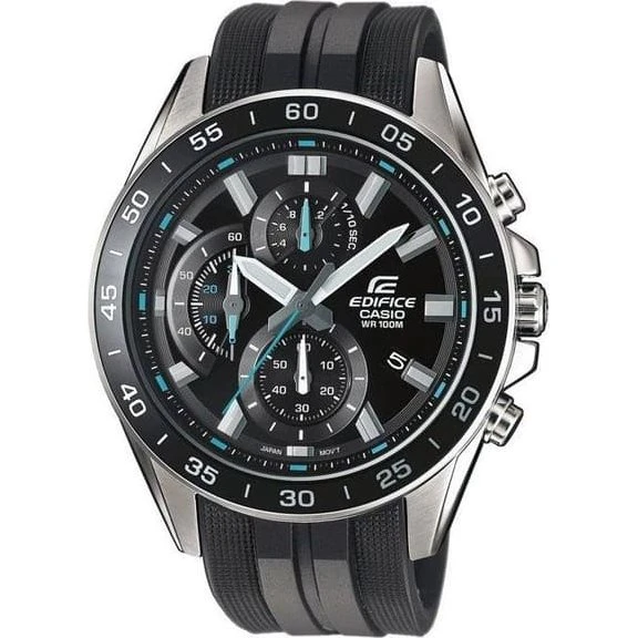 Casio Edifice EFV-550P-1AVUEF - Sort Resin Ur