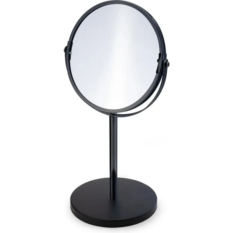 Habo Coral bordspejl, sort Ø16 cm H35 cm, 3x forstørrelse