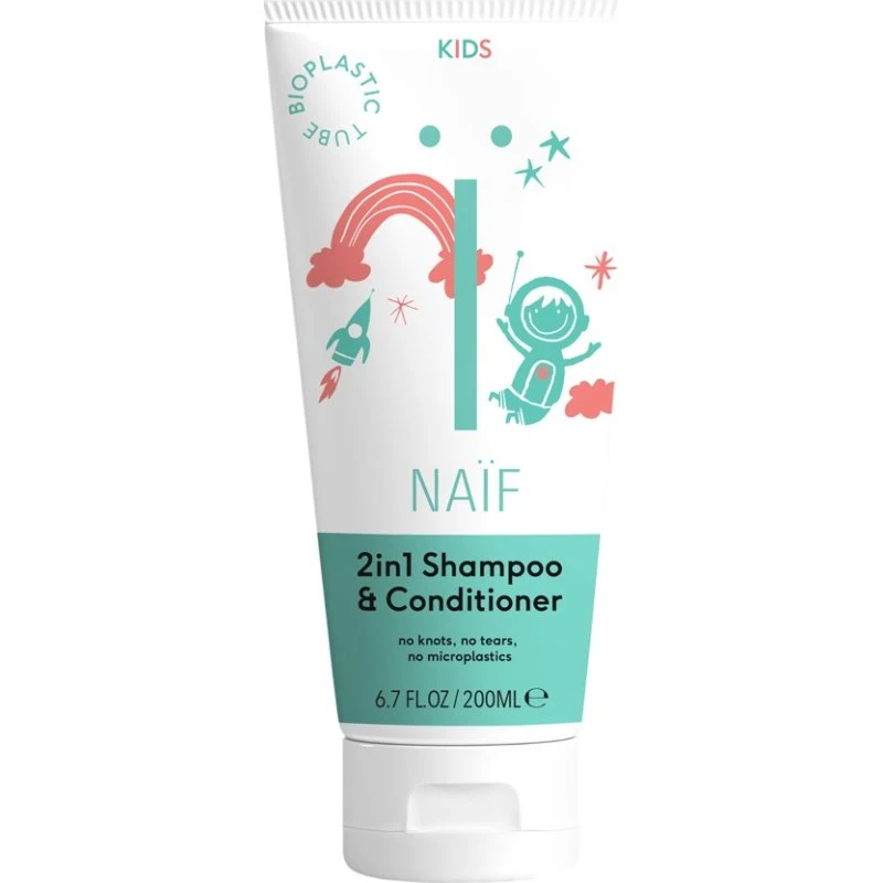 NAÏF Kids 2in1 Shampoo & Conditioner 200 ml