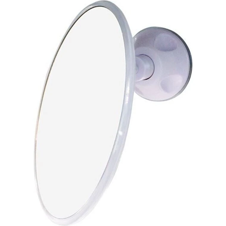 UNIQ Forstørrelsesspejl x10 med sugekop, hvid