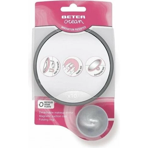 Beter Ocean makeupspejl x10 med magnetisk sugekop