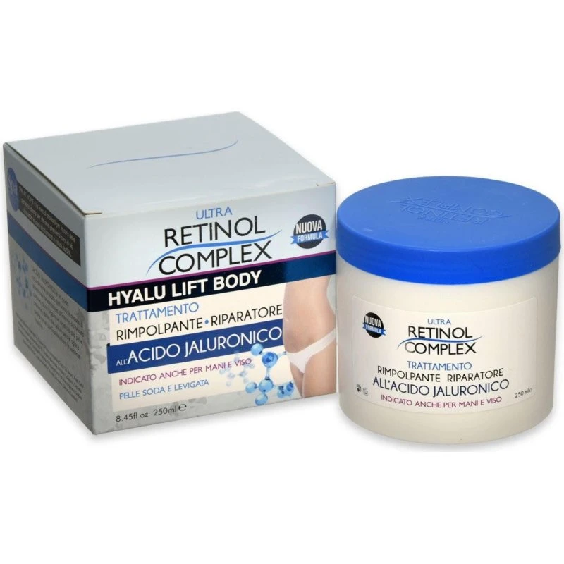 Retinol Complex Rimpolpant kropsbehandling med hyaluronsyre 250 ml