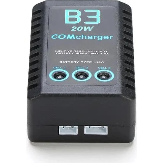 Imax B3 20W AC Balance Charger til 2S-3S LiPo-batterier