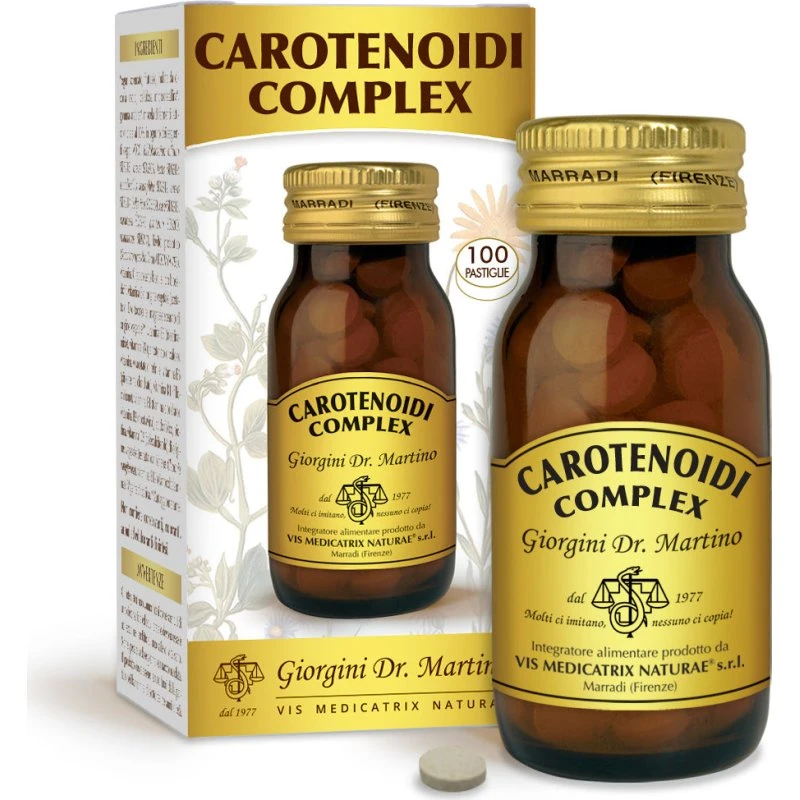 Dr Giorgini Carotenoidi Complex 50 g - 500 mg tabletter