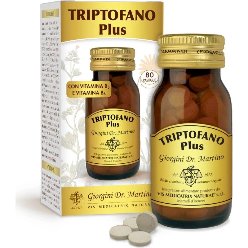 Dr Giorgini Triptofano Plus 500 mg - 40 stk. tabletter