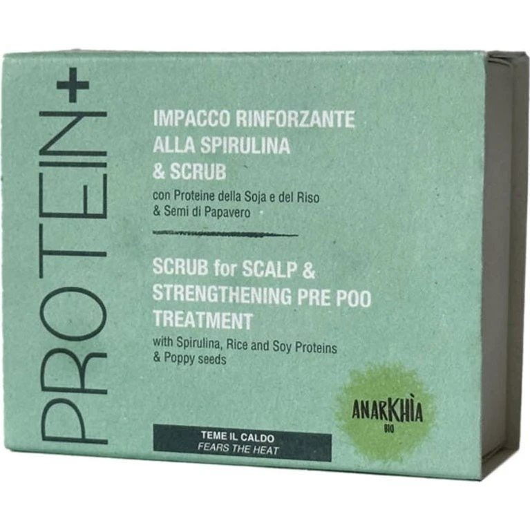 Anarkhia Protein+ Spirulina Strengthening Pack and Scrub 55 g