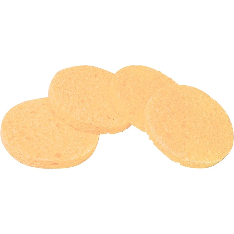 Croll & Denecke Kosmetiksvampe viskose Ø 8 cm 4 stk