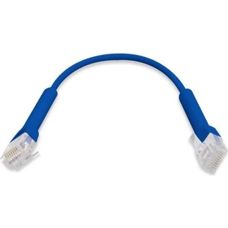 Ubiquiti UniFi Cat6 Patchkabel - 10 cm - Blå