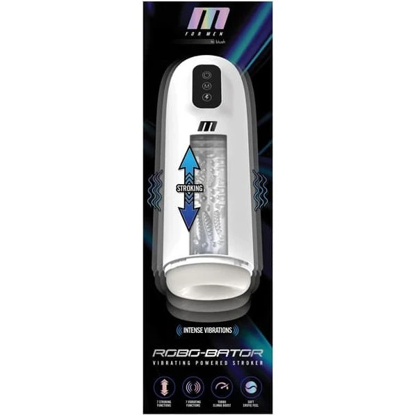 Robo-Bator Powered Vibrating Stroker Masturbator