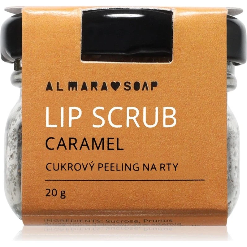Almara Soap Sugar Lip Scrub Karamel 20 g