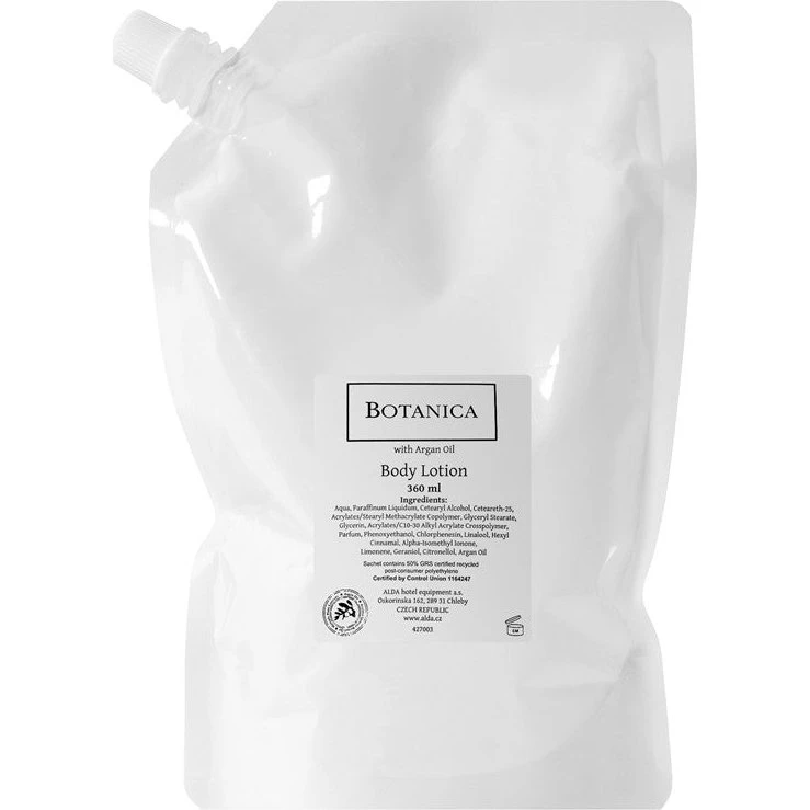 Botanica Kropsmælk med arganolie, 360 ml