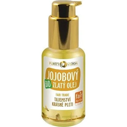 Purity Vision Fair Trade Gylden Jojobaolie - 100ml