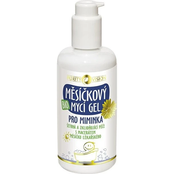 Purity Vision Bio Calendula rensegel til babyer - 200 ml