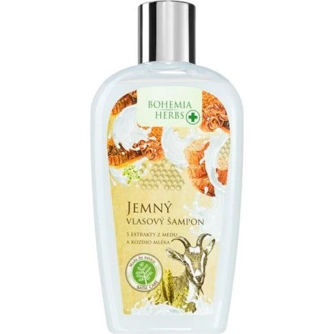 Bohemia Herbs Honning og gedemælk shampoo 250 ml