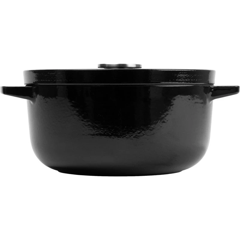 KitchenAid Støbejernsgryde 22 cm, 3,3L - Onyx Black