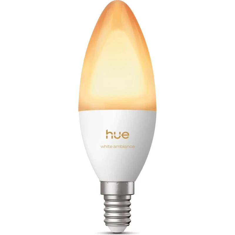 Philips Hue White Ambiance E14 Kerte Smartpære - Varm/Kold hvid