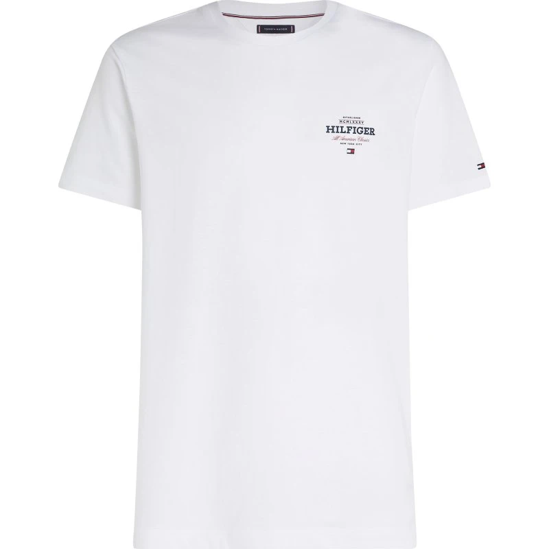 Tommy Hilfiger T-shirt Logo Monotype Hvid XXL