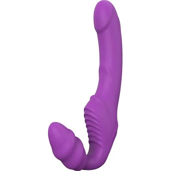 Vibes Of Love Double Dipper Purple Strap-on