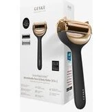 Geske 8‑i‑1 Microneedle Face & Body Roller med App (grå)