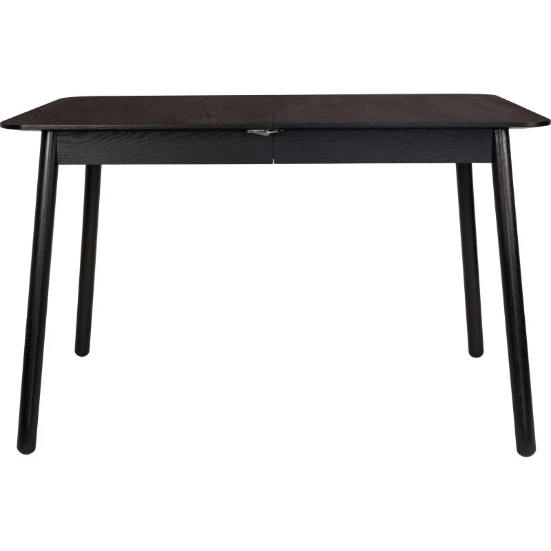 Zuiver Glimps spisebord med butterflybordplade, sort egetræ (120/162x80)