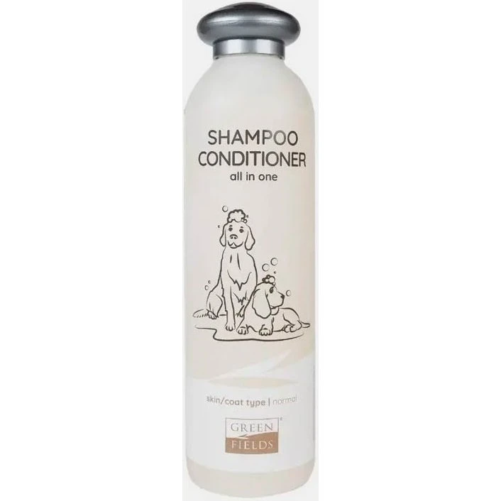 Greenfields 2-i-1 Shampoo og Balsam til hunde, 270ml